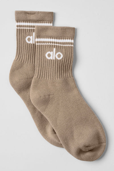 Unisex Half-Crew Throwback Sock