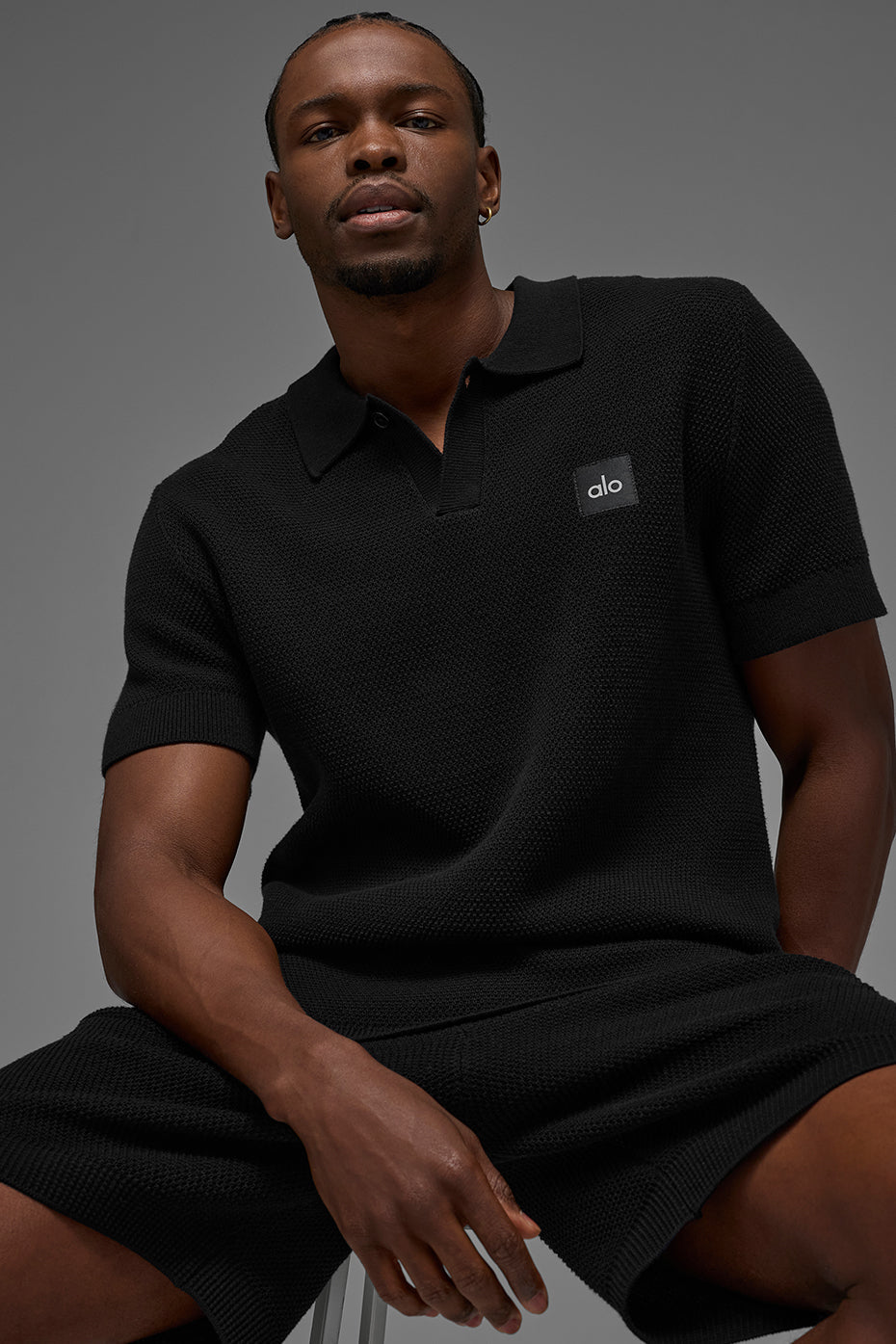 Sports Club Sweater Knit Polo