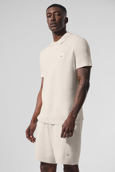 Sports Club Sweater Knit Polo