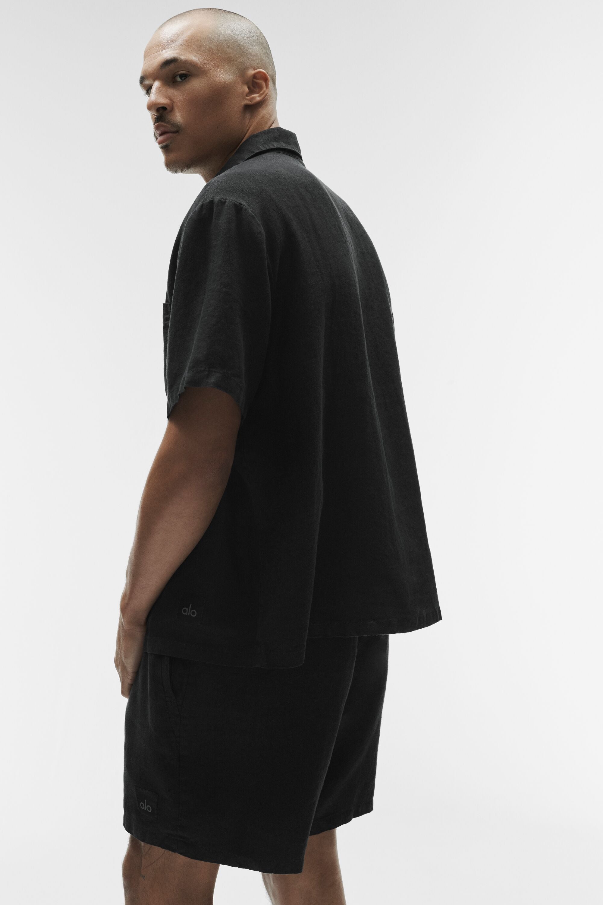 Linen Days Short Sleeve Button Up