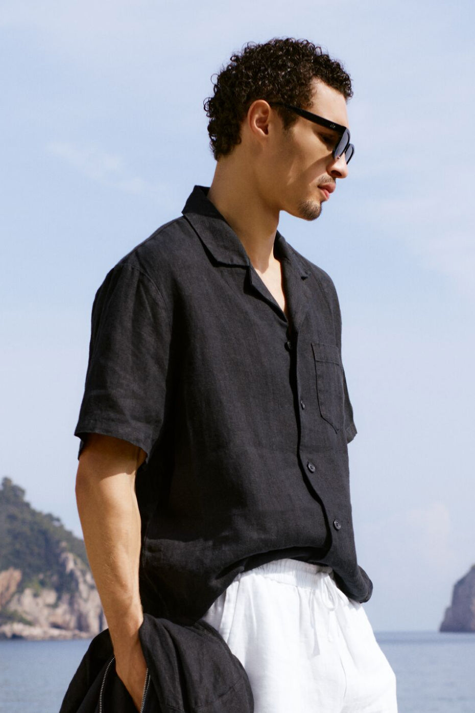 Linen Days Short Sleeve Button Up