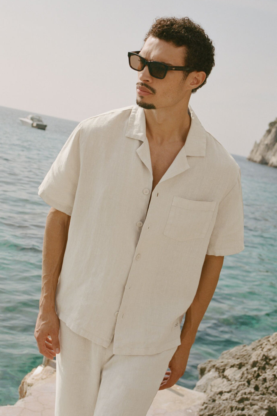 Linen Days Short Sleeve Button Up