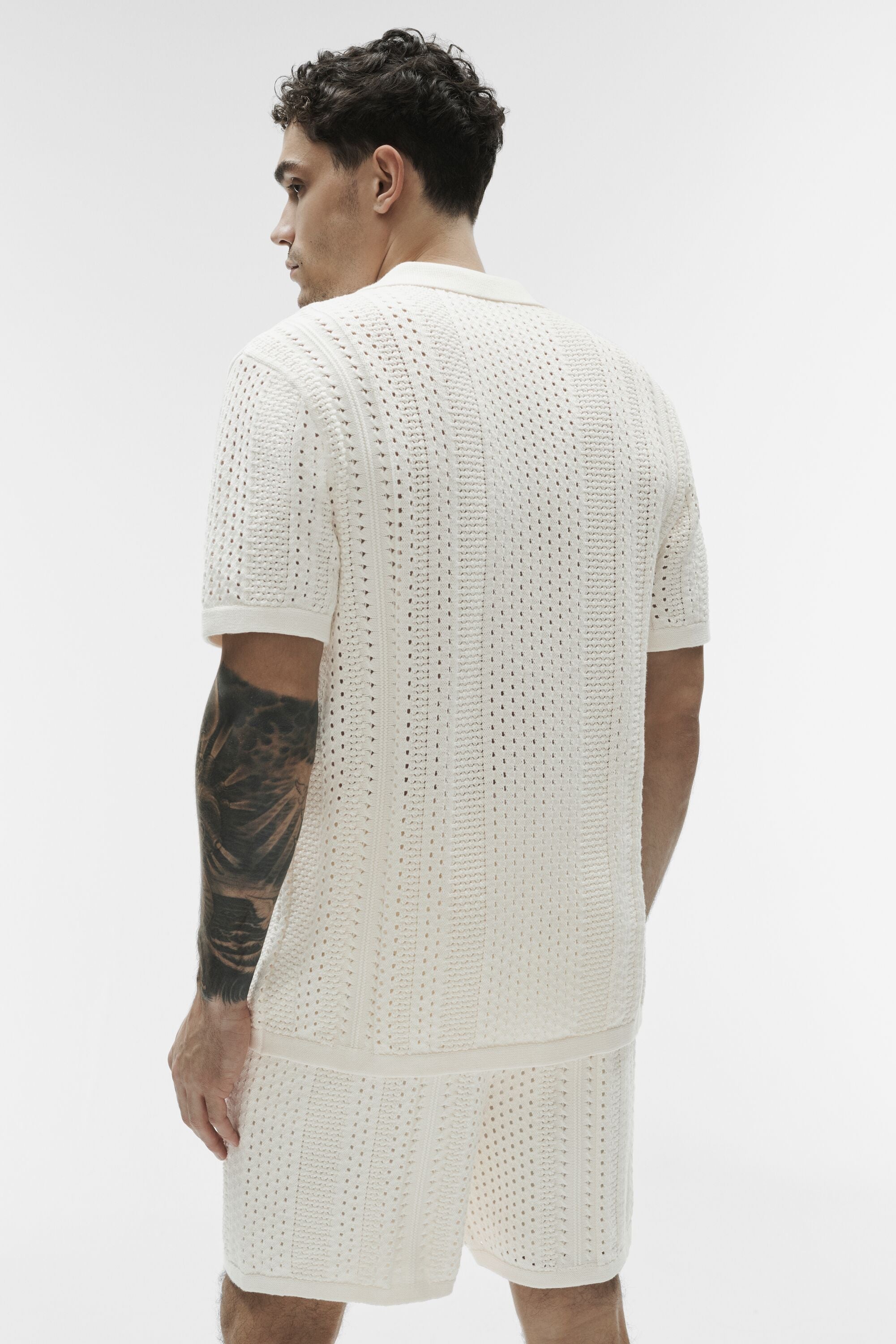 Coastline Knit Short Sleeve Polo